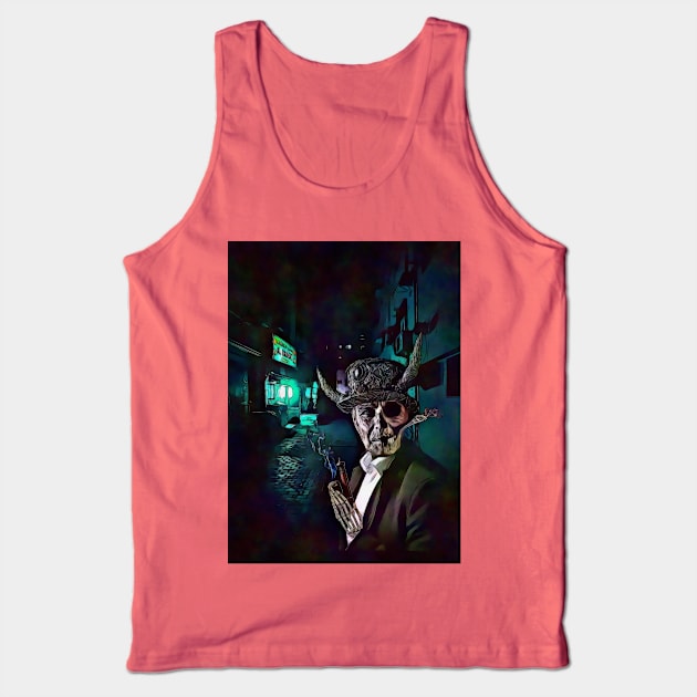 Deathly Smoker Tank Top by Sir Reel Designs